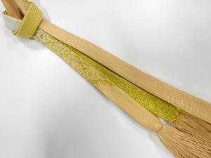 正絹　撚り房　手組帯締め